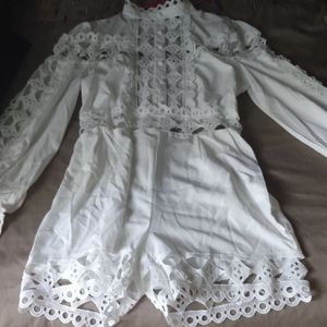 White romper